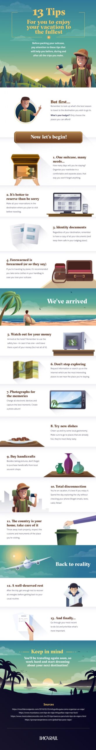 13 travel tips for you to enjoy your vacation - IncaRail Blog