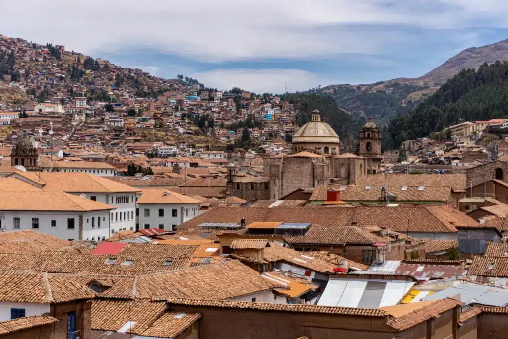 Paisaje de Cusco, Peru