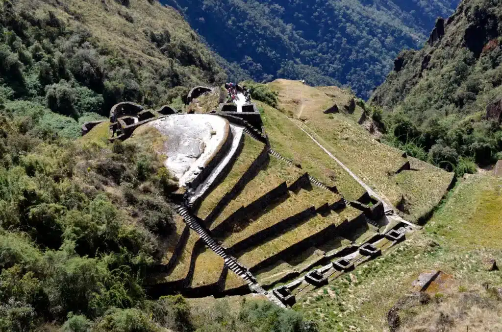 Phuyupatamarca ruin on the Inca Trail